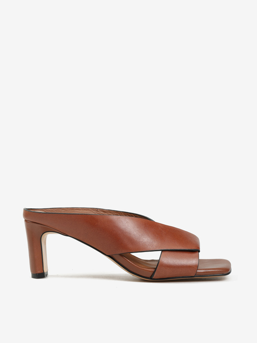 KLAPKI HEGO'S Milano LINDA-F1 VACCHETTA CUOIO