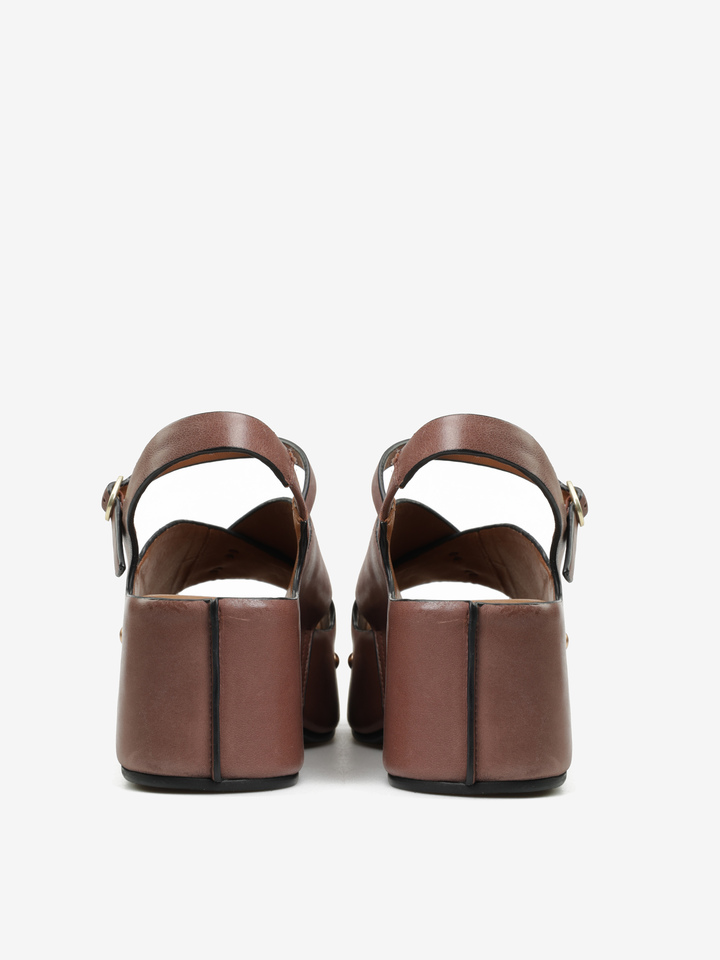 SKÓRZANE SANDAŁY HEGO'S Milano