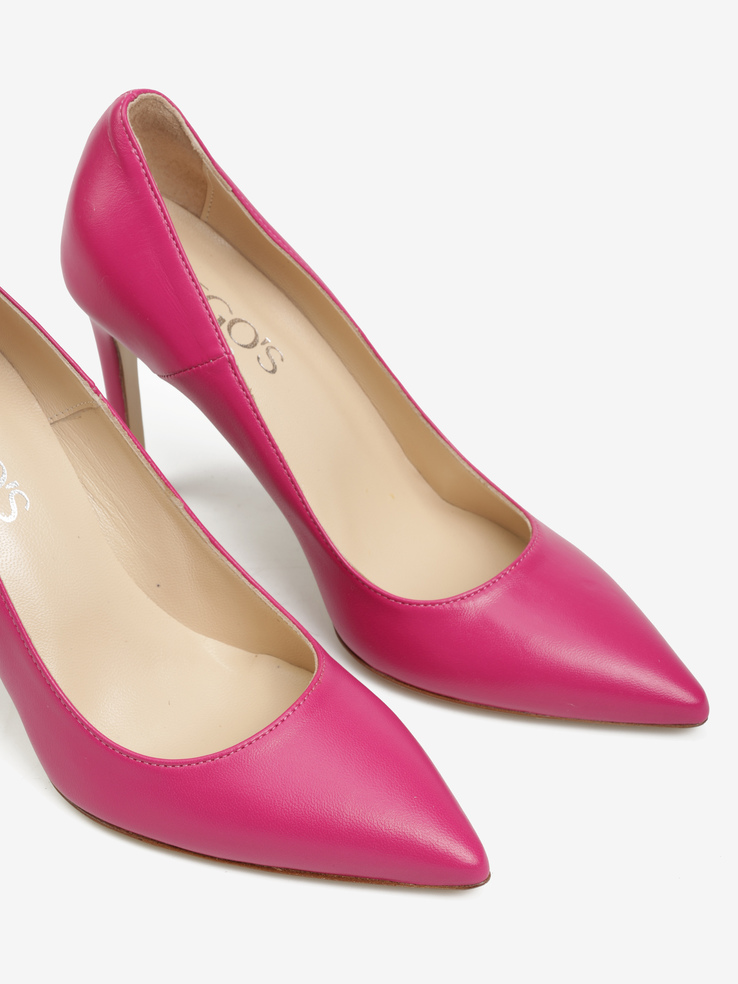 SZPILKI HEGO'S Milano 4200 NAPPA 6013 FUXIA