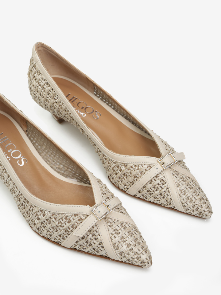 KREMOWE SZPILKI HEGO'S Milano