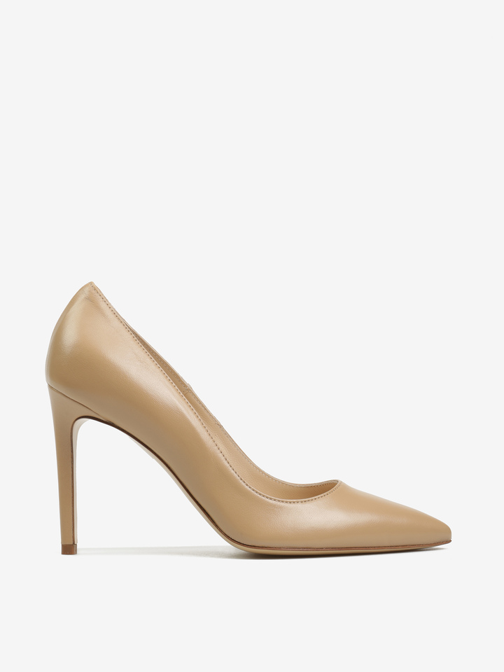 SKÓRZANE SZPILKI HEGO'S Milano