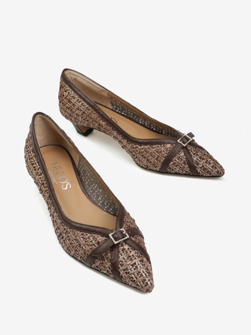 SZPILKI HEGO'S Milano R1902 RAFIA T.MORO