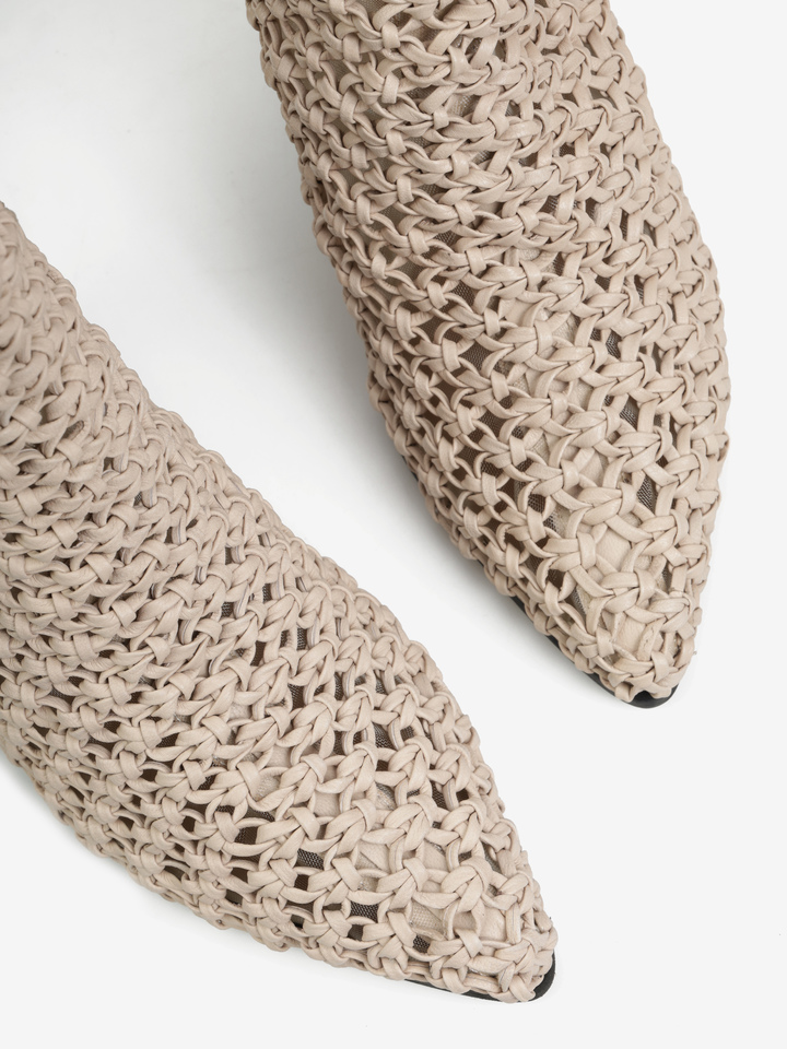 BOTKI Z PLECIONKI HEGO'S MILANO