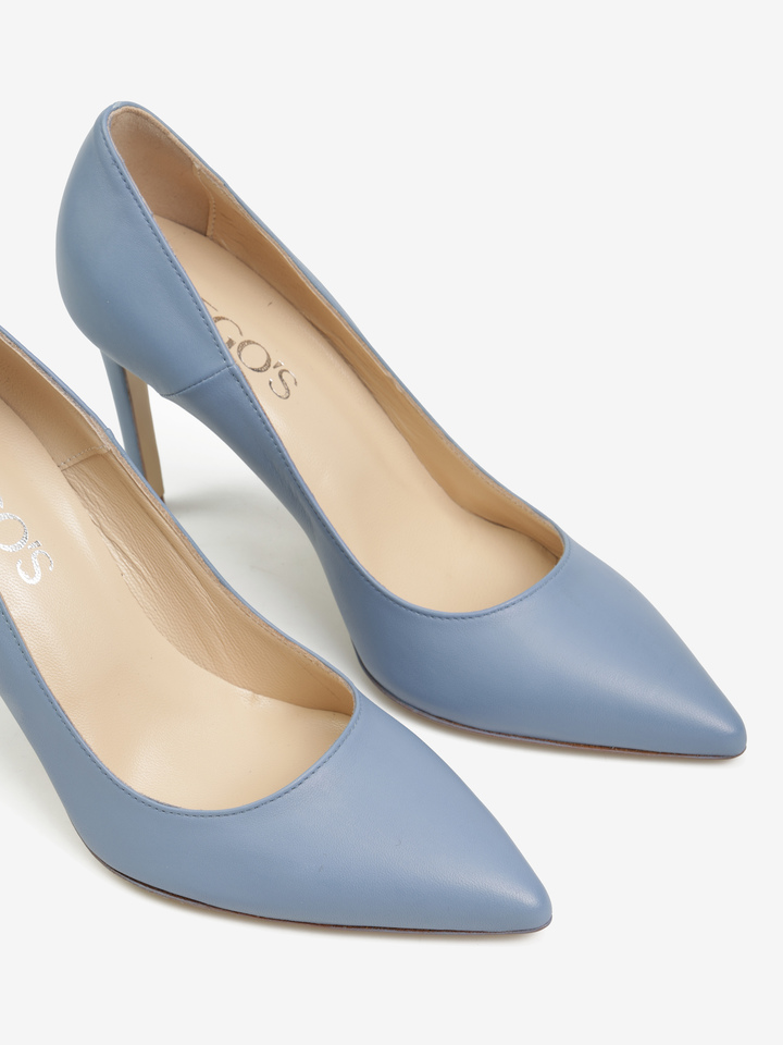 SKÓRZANE SZPILKI HEGO'S Milano