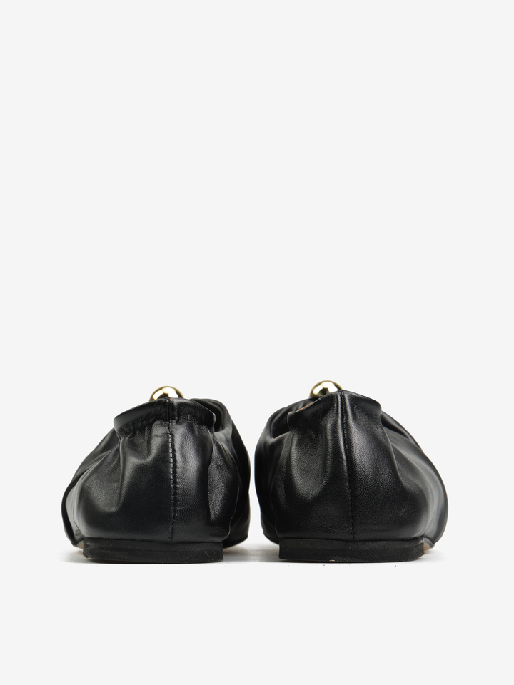 CZARNE BALERINY  HEGO'S Milano