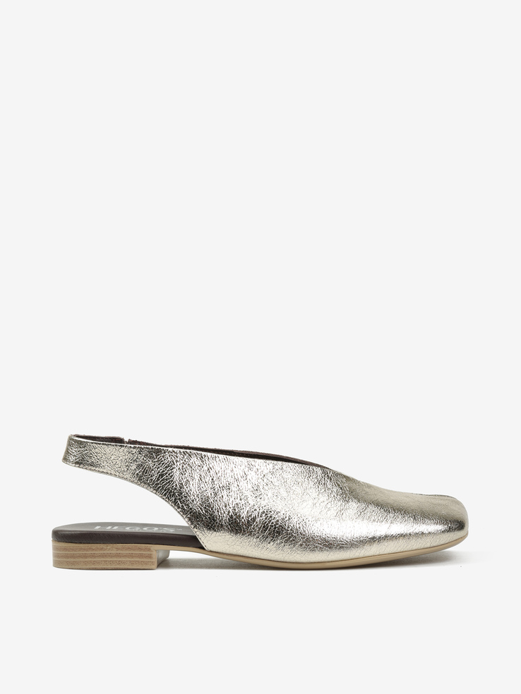 BALERINY HEGO'S Milano 347 1214 NAPPA 040-40 PLATINO