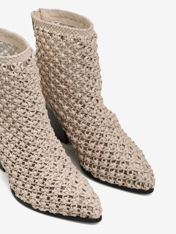 BOTKI Z PLECIONKI HEGO'S MILANO