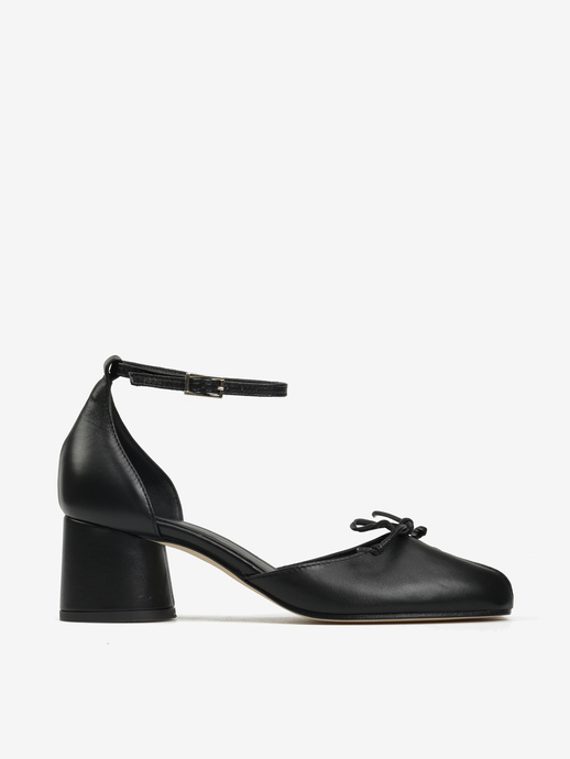 CZÓŁENKA HEGO'S Milano DM705 NAPPA NERO