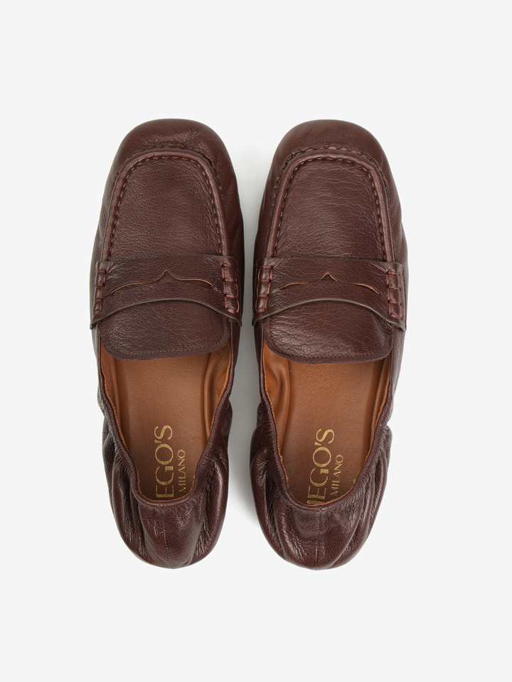 SKÓRZANE MOKASYNY HEGO'S Milano