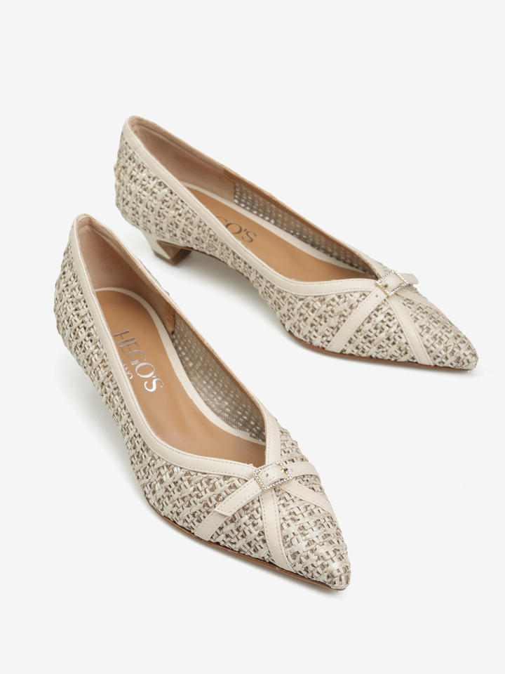 KREMOWE SZPILKI HEGO'S Milano