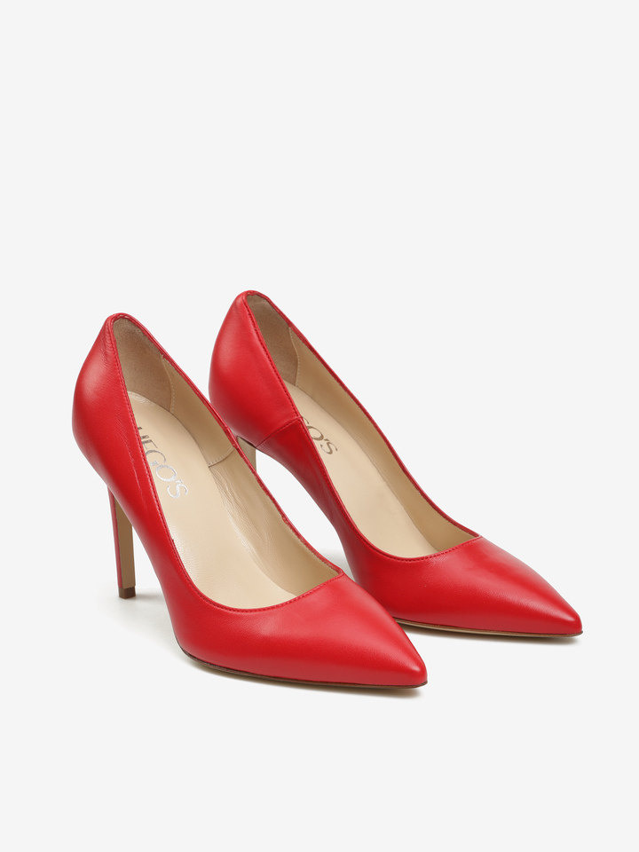 CZERWONE SZPILKI HEGO'S Milano