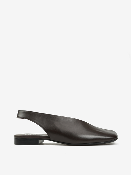 BALERINY HEGO'S Milano 347 1214 NAPPA  BROWN