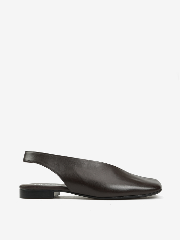 BALERINY HEGO'S Milano 347 1214 NAPPA  BROWN