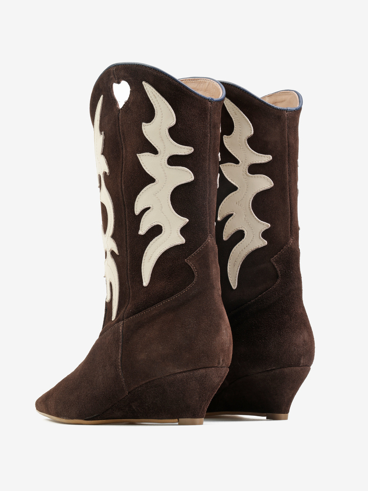 BRĄZOWE KOWBOJKI HEGO'S Milano