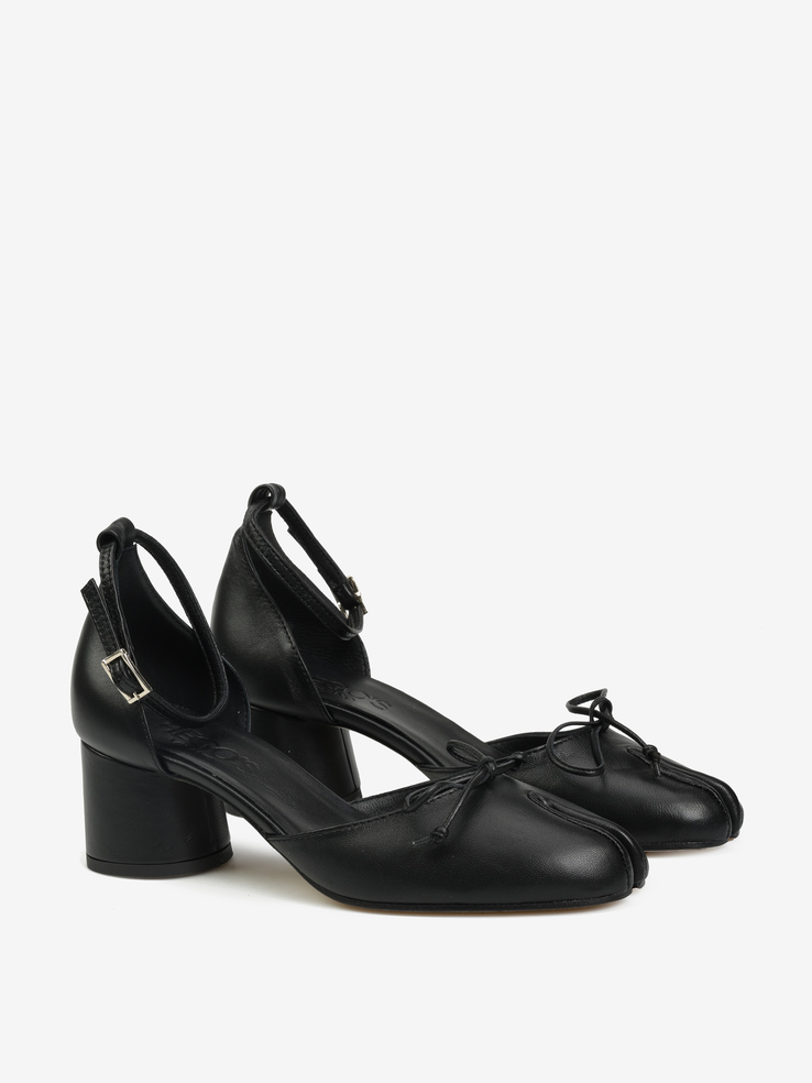 CZÓŁENKA HEGO'S Milano DM705 NAPPA NERO