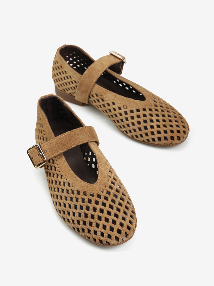 AŻUROWE BALERINY HEGO'S Milano