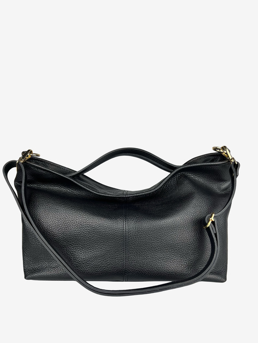 TOREBKA DAMSKA HEGO'S Milano 31153 MARTELLATO NERO