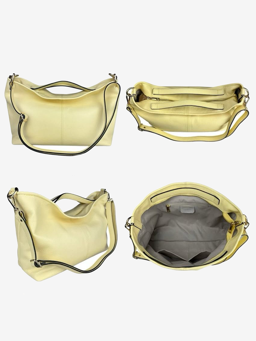 TOREBKA DAMSKA HEGO'S Milano 31153 MARTELLATO NERO