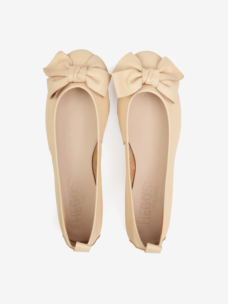 BALERINY HEGO'S MILANO BT2011 NAPPA NEW NUDE