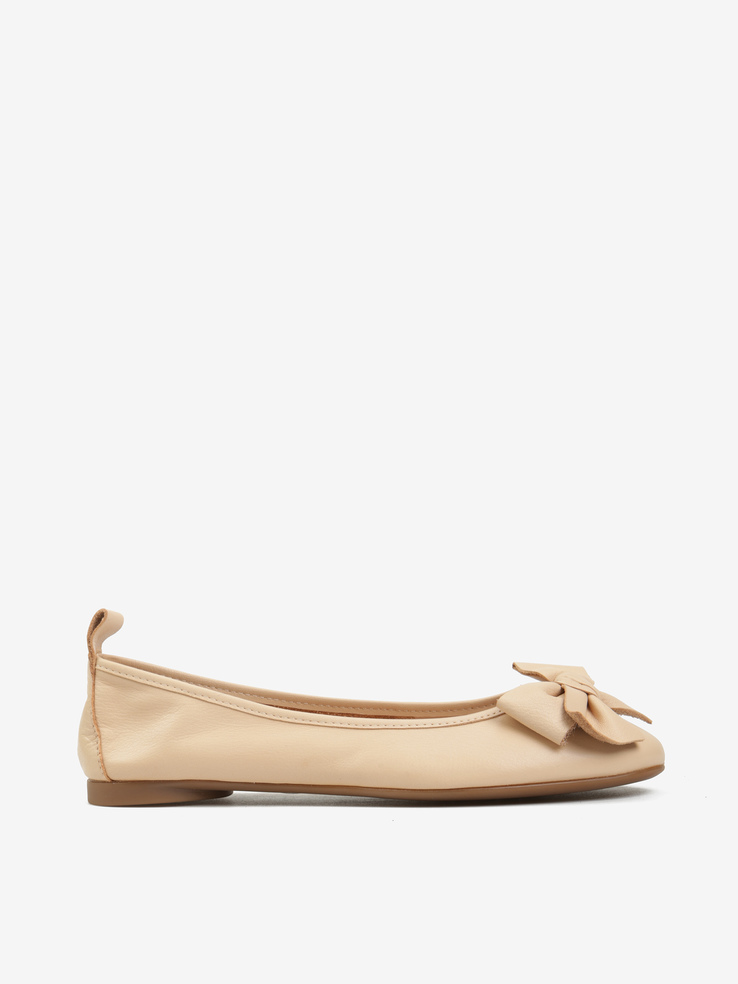 BALERINY HEGO'S MILANO BT2011 NAPPA NEW NUDE