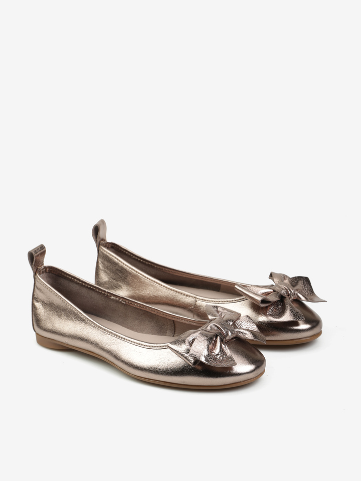 METALICZNE BALERINY  HEGO'S Milano