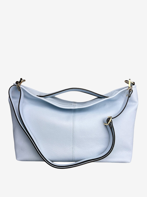 TOREBKA DAMSKA HEGO'S Milano 31153 MARTELLATO CELESTE