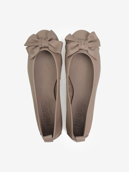 BALERINY HEGO'S MILANO BT2011 NAPPA DARK STONE