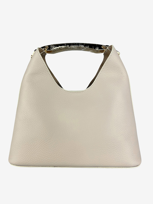 TOREBKA DAMSKA HEGO'S Milano 055G MARTELLATO CREMA SCURO