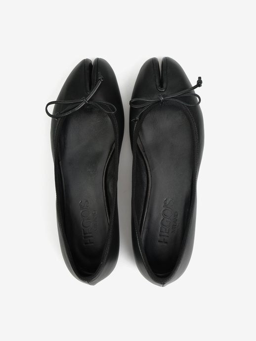 BALERINY HEGO'S Milano DM700 NAPPA NERA