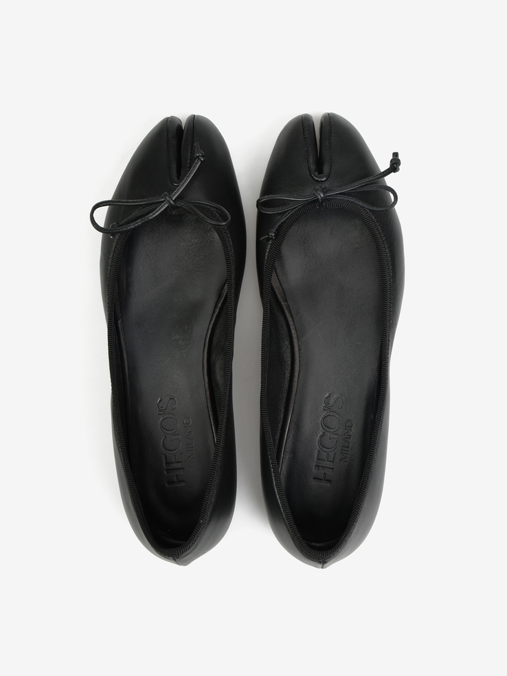 BALERINY HEGO'S Milano DM700 NAPPA NERA