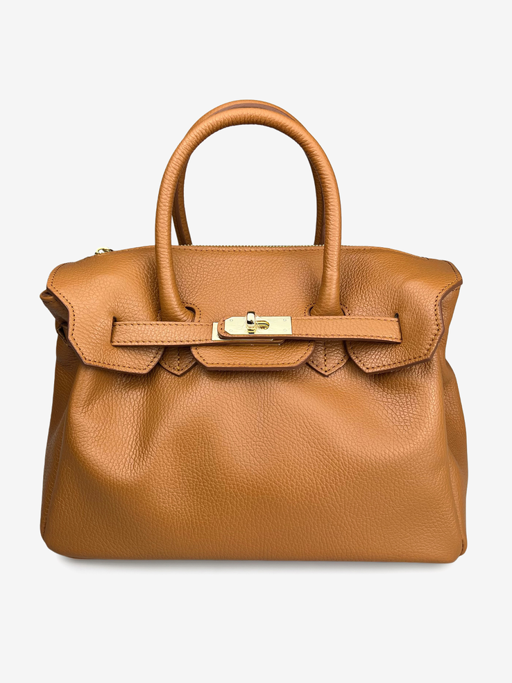 TOREBKA DAMSKA HEGO'S Milano 1460G MARTELLATO CUOIO