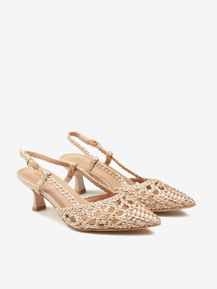 SZPILKI HEGO'S Milano 2110 SOFT CIPRIA/ROSA ORO