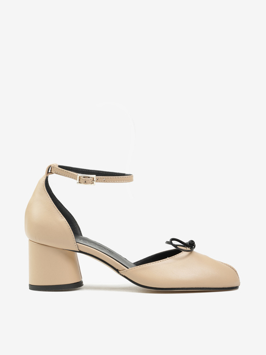 CZÓŁENKA HEGO'S Milano DM705 NAPPA SABBIA