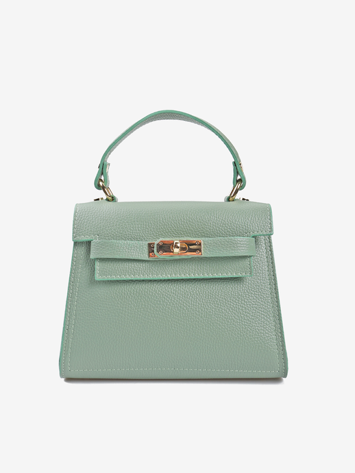 TOREBKA DAMSKA HEGO'S Milano 2167 MARTELLATO SALVIA