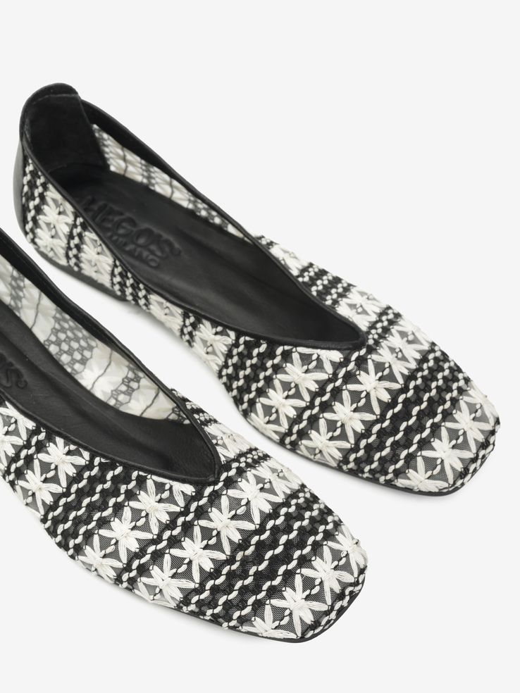 BALERINY HEGO'S Milano 5226 RUG BLACK