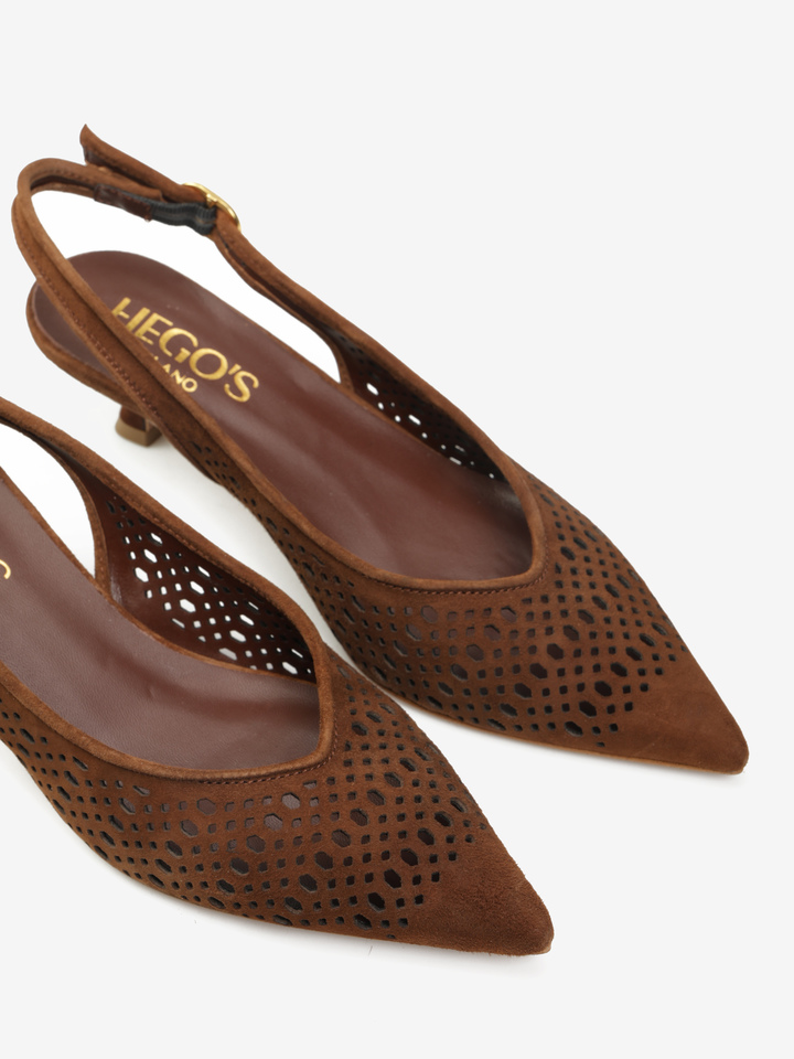 SZPILKI NA NISKIM OBCASIE HEGO'S Milano