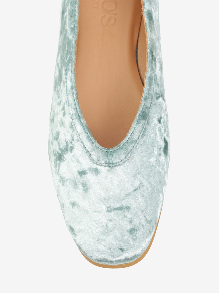 NIEBIESKIE BALERINY  HEGO'S Milano