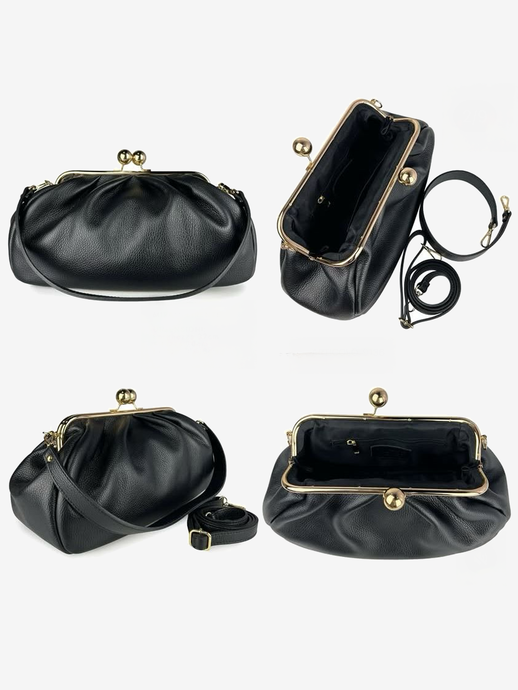 TOREBKA DAMSKA HEGO'S Milano 9136M MARTELLATO GIALLO