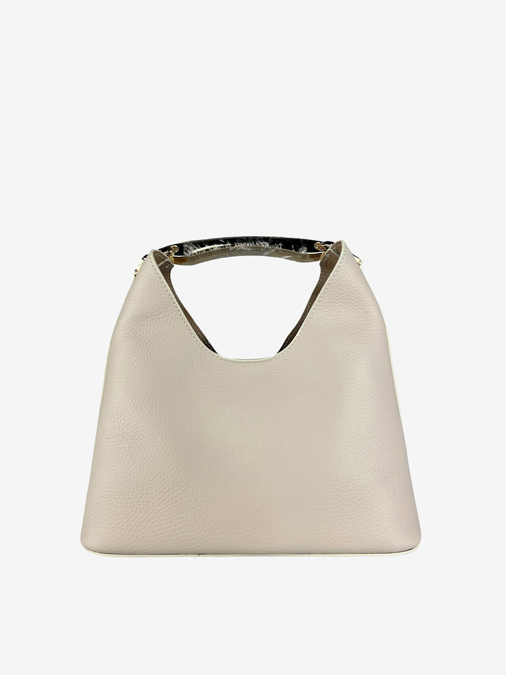 TOREBKA DAMSKA HEGO'S Milano 055G MARTELLATO CREMA SCURO