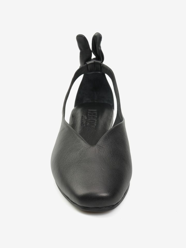 CZARNE BALERINY  HEGO'S Milano