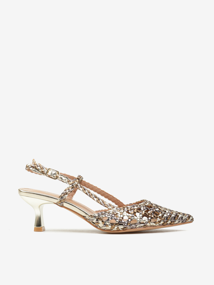 ZŁOTE SZPILKI HEGO'S Milano