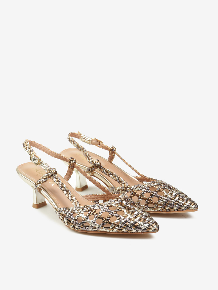 ZŁOTE SZPILKI HEGO'S Milano