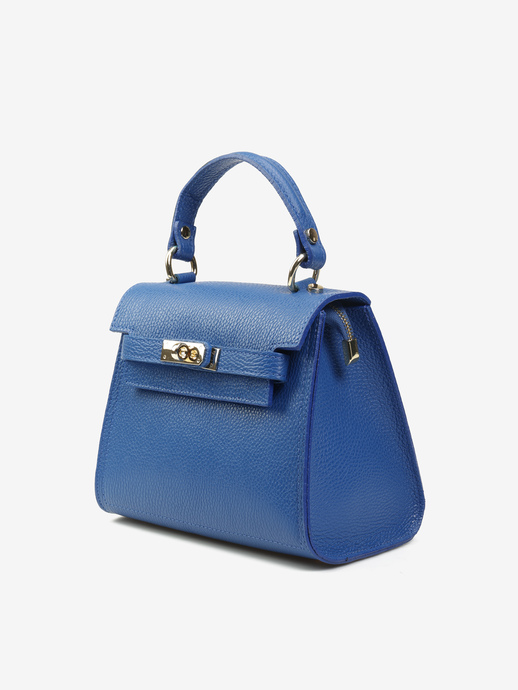 TOREBKA DAMSKA HEGO'S Milano 2167 MARTELLATO COBALTO