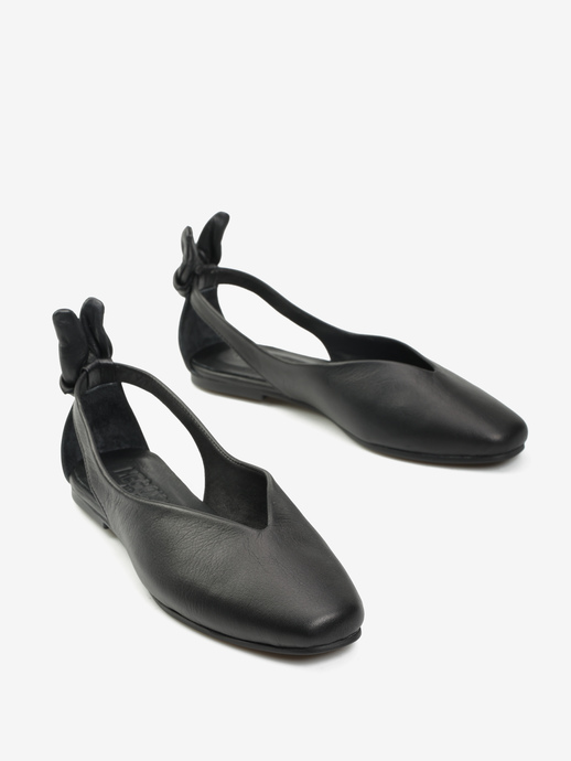 BALERINY HEGO'S Milano 1940 NAPPA BLACK