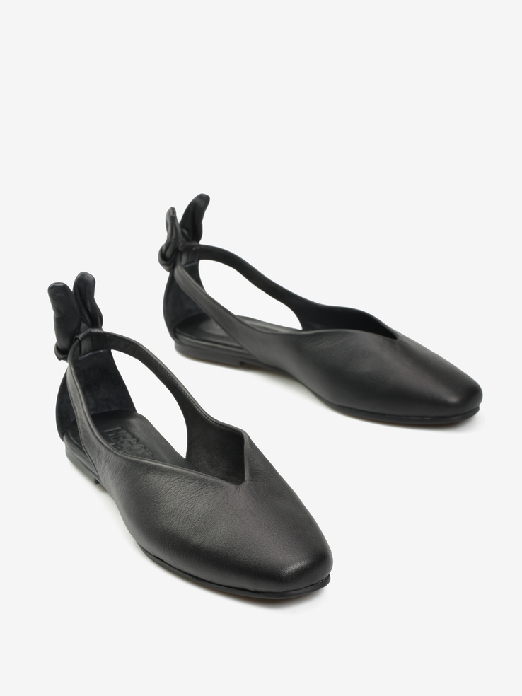 BALERINY HEGO'S Milano 1940 NAPPA BLACK