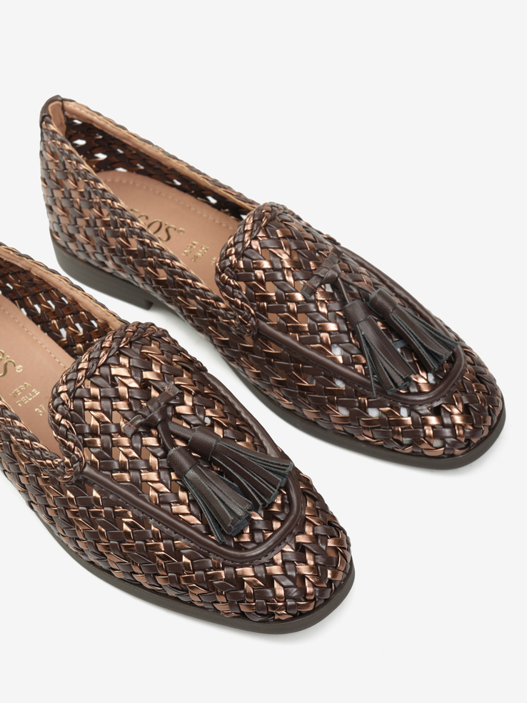 MOKASYNY HEGO'S Milano 2046 SOFT T.MORO/BRONZO