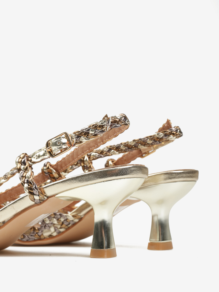 ZŁOTE SZPILKI HEGO'S Milano