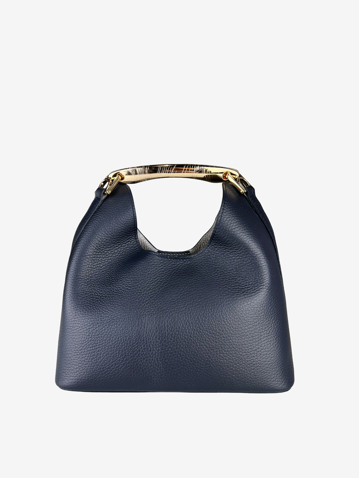 TOREBKA DAMSKA HEGO'S Milano 055G MARTELLATO BLU NOTTE