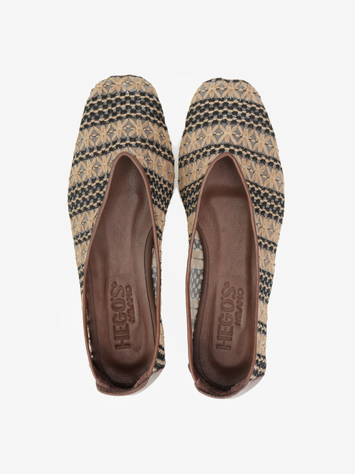 BALERINY HEGO'S Milano 5226 RUG BROWN