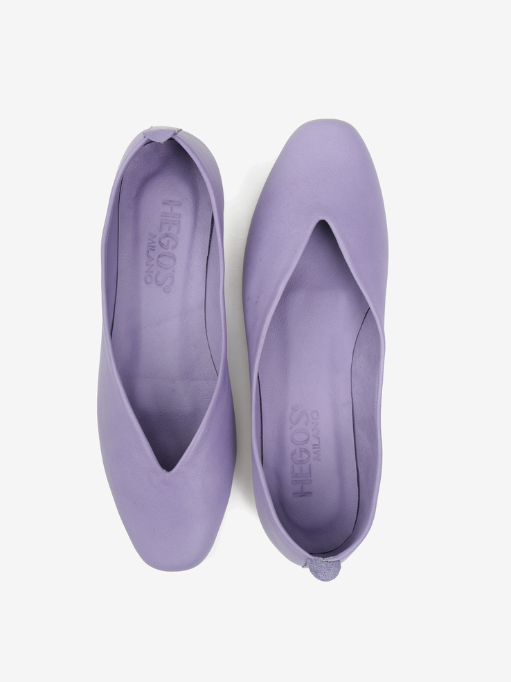 BALERINY HEGO'S Milano 1921 NAPPA GLICINE